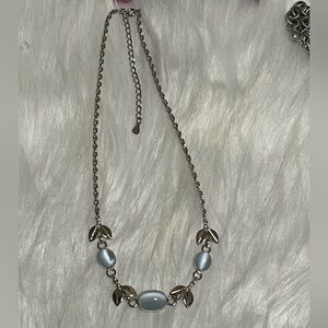 AMCO Sterling Blue Moonstone Necklace